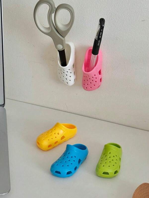 1 Paar lustige Mini-Pantoffel Zahnbürstenhalter, wandmontierter Badezimmer Zahnbürstenhalter ohne Lochbohrung, geeignet für Küche, Badezimmer, Schreibtisch Aufbewahrung