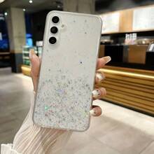 Fashion Starry Sky Glitter Phone Case For 56 A36 A26 A16 A15 A35 A55 A54 A34 A14 5G Cover - 紫色 - 查看 10