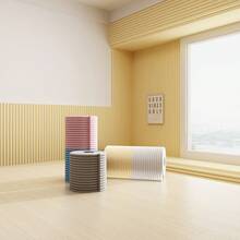 1pc Set Cycleader Soft Edge Wall Paper, 3D Texture, Removable, Waterproof, Easy To Clean, For Corner, Desk, Wall Protection