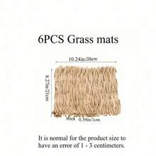 Large Woven Rabbit Nest, Handmade Foldable Hide-Away House, Suitable For Guinea Pigs, Rabbits, Ferrets, Breathable Play Bed - Multicolor - View 15