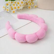 1/3 Pcs Spa Headband For Washing Face With Wristband Set, Microfiber Skincare Makeup Headbands For Women, Soft Elastic Head Wrap For Facial Care, Bubble Make Up Headbands, Perfect For Daily Skincare Routine, Spa Day At Home, Ideal For Teen Girls, Women, Yoga Enthusiasts, Great Gift For Valentine's Day, Christmas, Birthday