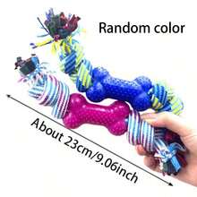 Dog Rope Toy – 4 Packs Of Puppy Rope Toys For Chewing, Tug-Of-War, And Fetch – Durable Dental Chew – Dog Teething Aids - Multicolor - View 17