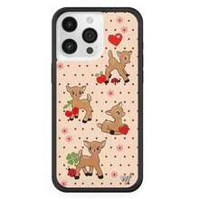 Wildflower New Strawberry Lamb Phone Case For IPhone 12 13 14 15 16 Plus 17 Pro Max 3D WF Cute Deer Pig Clean Cartoon Cover Case - NS446-3 - 查看 7