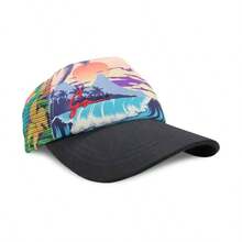 - Gorra de bisbol de malla para hombre o mujer - Talla Única + Playa Isla - Ver 2