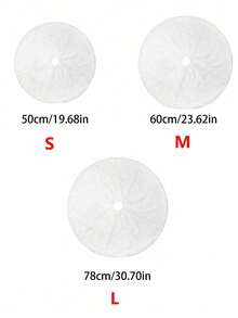 1pc Fluffy Christmas Tree Skirt, White Plush Skirt, Merry Christmas Party, Christmas Tree Decoration New Year Xmas Trees Carpet Decoration,Elegant Fluffy Round Xmas Tree Base Cover, Soft Plush Holiday Decoration, Cozy Winter Home & Party Decor Home Decor Christmas Decorations Room Decor