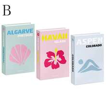 3 件套全新创意家居装饰、节日装饰、氛围道具、摄影、咖啡厅、酒店装饰、仿书