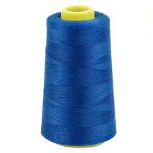 40 种颜色可选，3000 码/卷涤纶缝纫线，锥形设计（红色/橙色/黄色/绿色/青色/蓝色/紫色/黑色/白色），缝纫配件 - 彩色 - 查看 11