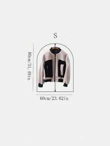 1/5pcs Translucent White PEVA Hanging Garment Storage Bags, Breathable Suit Covers, Unisex, Full-Length Zipper, Anti-Moth Anti-Dust Clothing Protector, Suitable For Winter Coats, Dresses, Suits, Closet Storage, Modern Minimalist Design Set - Multicolor - View 10
