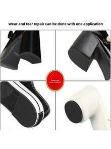 Random Style Quiet & Wear-Resistant Shoe Sole Patch, Self-Adhesive Grid Pattern, Heel & Forefoot Hole Repair Sticker, Unisex Insulation, Galentines, Puppy, Carnival