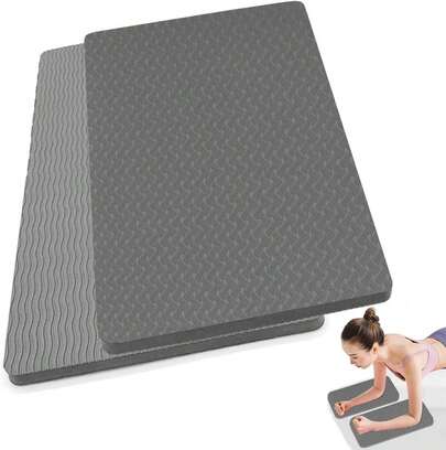 EstiloAlmohadilla Para Rodillas De Yoga, Ideal Para Rodillas Y Codos Mientras Hace Yoga Y Ejercicios En El Suelo, Almohadilla Para Rodillas Para JardineríA, Trabajo En El JardíN Y BañO Para BebéS (Gris Claro)VersióN Mejorada