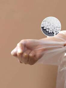 20-Metre Multi-Purpose Adhesive Tape Dust Cover, Autumn And Winter Windproof, Dustproof And Insect-Proof – Provides Waterproof Protection For Furniture During Renovation And Cleaning – Odourless Transparent Polyethylene Film. - Multicolor - View 8