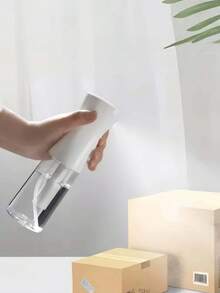 1pc Press Spray Bottle Continuous High Pressure Toner Emulsion Essence Bottled Ultra-Fine Atomized Disinfection Sprayer Hair Spray