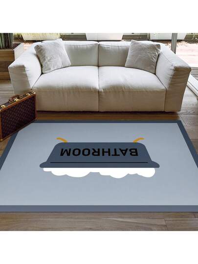 MADE IN TURKEY Pearl Digital Non Slip Printed Turkish Vloerkleed AL4016 Zachte Touch, Washable Tapijt Felt Backing Moderne ative Vloer Mat, Living Room, Bedroom, Bathroom, Hallway Or Entryway Available In Many Sizes Quick Drying, Highly Absorbent, Soft, Com Tafel Both Indoor Outdoor