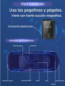 Rastreador Gps Portátil En Tiempo Real Por Satélite Gf09 - Negro - Ver 4