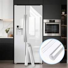 1 Roll Transparent Waterproof Oil-Proof Self-Adhesive Paper, Peel And Stick, Oil And Heat Resistant, Suitable For Kitchen Cabinet Shelves, Drawers Lining, Kitchen And Room Decoration