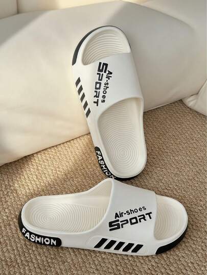 Nuevas sandalias de casa de moda de verano para hombres, adecuadas para uso diario casual. Diseño de suela gruesa, transpirable y suave, cómodo de usar. Fabricado en material EVA, resistente a los olores, protector del pie, de secado rápido y con gran absorción de impactos. Adecuado para usar en la playa, calles al aire libre, dormitorios interiores, baños, etc. Diseño unisex, también disponible en estilo de pareja.