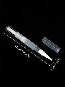 Bút xoắn rỗng 3ML có đầu cọ & bút xoắn trong suốt, bút sơn móng tay rỗng có đầu cọ, hộp đựng son bóng mỹ phẩm, ống bôi dung dịch dưỡng mi, được trang bị 4 đầu cọ khác nhau để lựa chọn, đáp ứng nhiều nhu cầu khác nhau của bạn. - Nhiều màu - Xem 8