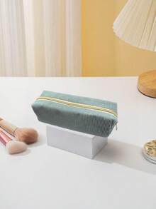 1pc Pencil Case - Durable Pen Pouch With Zipper, Stationery Organizer For School Supplies, Pen Bag For Office And Home Use