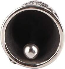 BAFOVY Campana de Ciclismo de Buena Suerte de Acero Inoxidable para Motocicletas, Bicicletas, Camiones, Mano de Obra Exquisita, Fácil de Transportar - 1 - Ver 8