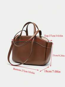 Women's Fashion Large Capacity Tote Bag, Shoulder/Hand Carry Bag For Work, Autumn New Arrival, Bag For Women Elegant, Luxury