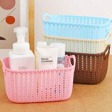 2 PIEZAS/3 PIEZAS/Estilo Ins Cesta de almacenamiento a prueba de viento 3 Piezas Organizador multifuncional resistente a la humedad para categorizar cosméticos, bocadillos y artículos varios Caja de almacenamiento estilo nórdico adecuada para dormitorio y sala de estar Cesta organizadora esencial para el hogar Compatible con 11 fiestas importantes Opción de regalo perfecta