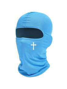 2 piezas de diseño especial con patrón de cruz universal, máscara multifuncional de estilo graffiti punk para protección solar, pasamontañas, máscara de cara completa, adecuada para ciclismo, esquí, senderismo, pesca y diversos deportes al aire libre, a prueba de viento y transpirable, el mejor regalo para las vacaciones.
