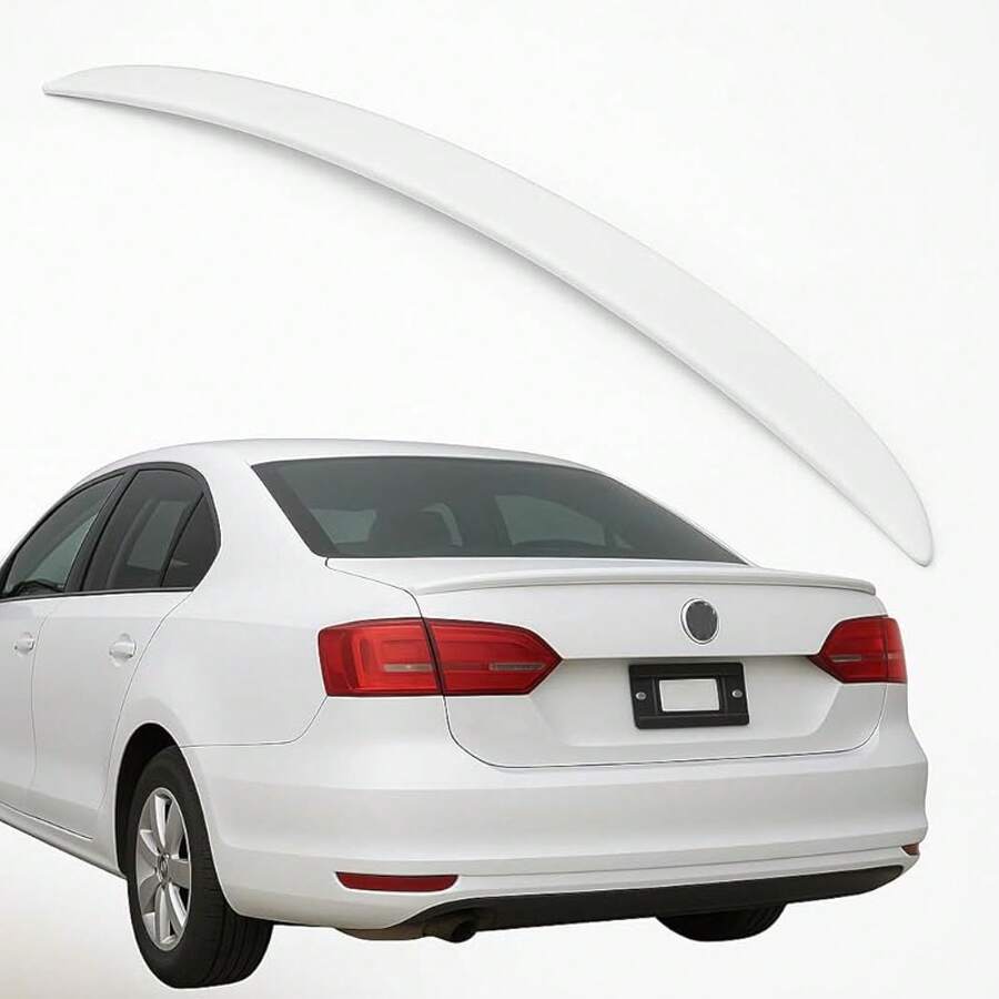 Sports Fan Car Tail Pad - 白色的 - 查看 1