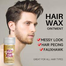 Hair Wax Stick Hair Mask 75g / 2.7 Fl.Oz – Travel Essentials For Quick Slick Back Styles, Edge Control, And Flyaway Taming | Curly Hair Product & Styling Wax For Weddings, Festivals, And Everyday Hair Stuff | Easy-To-Use Hair Gel Alternative For Smooth Finishes