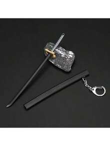 1件武器模型 - 鬼灭之刃武器 - 炭治郎 - 尸魂界武器 - 剑玩具 - 全金属模型 - 尸魂界武器 - 时尚武器装饰 - 动漫游戏周边 - 节日礼物 - 生日礼物 - 完美礼物 - 万圣节礼物 - 圣诞节礼物 - 平安夜礼物 - 礼物 - 玩具 - 彩色 - 查看 6