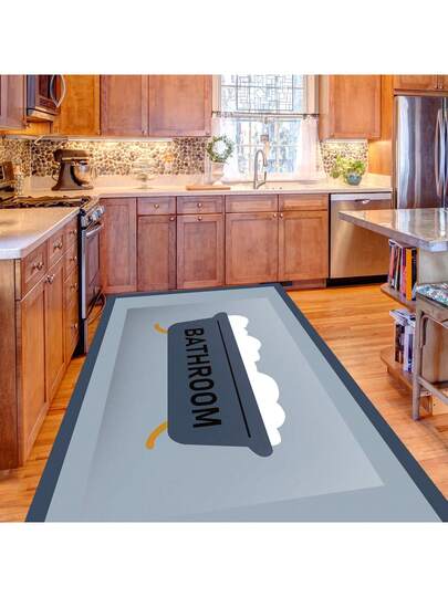 MADE IN TURKEY Pearl Digital Non Slip Printed Turkish Vloerkleed AL4016 Zachte Touch, Washable Tapijt Felt Backing Moderne ative Vloer Mat, Living Room, Bedroom, Bathroom, Hallway Or Entryway Available In Many Sizes Quick Drying, Highly Absorbent, Soft, Com Tafel Both Indoor Outdoor view 4