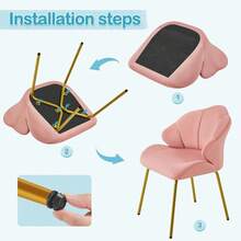 Poltrona in Velluto Moderno Poltrocina con Schienale a Forma di Conchiglia Sedia Imbottita da Lettura per Soggiorno Camera da Letto Ufficio Sedia Laterale da Salotto