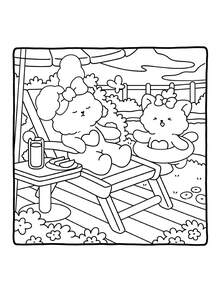 1本《阳光灿烂的日子：可可色图画书》，成人和青少年适用，超可爱设计，打造舒适、Hygge 的放松空间（舒适空间涂色本），万圣节、圣诞节、开学季必备学习用品。[手绘必备] 速写与放松。大胆简约的大幅设计，释放情绪，缓解焦虑，适合男孩女孩的礼物，青少年儿童玩具，怀俄明州涂色书，涂色书 - 彩色 - 查看 3