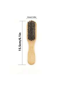 1 pièce Peigne à frange pour femmes, brosse à barbe pour hommes, brosse à cheveux, peigne à cheveux, peigne à frange, brosse de contour, brosse volumisante. Peigne anti-statique pour cheveux, outils de coiffure pour le cuir chevelu