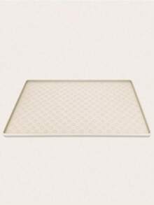 1pc Silicone Paw Detail Pet Placemat