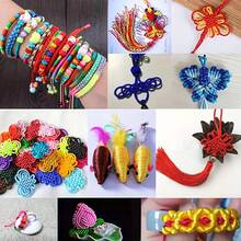 Sârmă decorativă din nailon satinat 50 m/1,5 mm - bijuterii cu împletituri, realizare de coliere DIY, brățări, decorative - sfoară moale, durabilă și versatilă