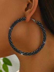 1 Pair Women's Fashion Minimalist Elegant Handmade Statement Earrings For Party