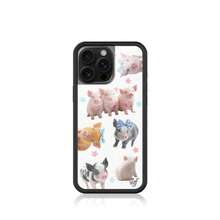 Wildflower New Strawberry Lamb Phone Case For IPhone 12 13 14 15 16 Plus 17 Pro Max 3D WF Cute Deer Pig Clean Cartoon Cover Case - NS446-3 - 查看 12