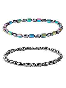 1 Stück/2 Stücke/3 Stücke Magnettherapie Fußkettchen, Armband (Unisex): Stärkt das Immunsystem, lindert Schmerzen bei Arthrose und Karpaltunnelsyndrom, Magnettherapie Abnehm-Fußkettchen, fördert die Durchblutung