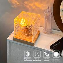 16-Color Wave-Sensing LED Night Light Touch/Remote Control, Dimmable, Auto Rotation USB Powered, Home Decor Ceiling Projection Light Christmas Gift, Party Decoration Perfect For Christmas, Halloween, Thanksgiving, Valentine's Day - ánh sáng màu - Xem 7