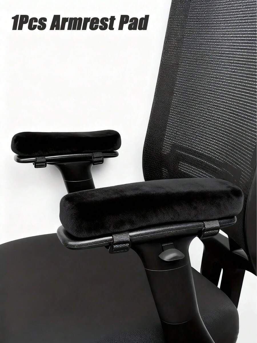 1 Stück ergonomisches Memory-Schaum Armauflagen-Pad für Bürostuhl - universell passende Ellbogenstützkissen für Druckentlastung, bequeme Armauflagen-Abdeckung für Schreibtischstuhl, Rollstuhl, Sitzkissen für Gaming-Stuhl, Autositz, Stuhlkissen - Verschiedenfarbig - Übersicht 1