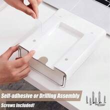 2 Paquetes Deslice El cajn debajo del escritorio 21cmx24cm, Organizador de Cajones Autoadhesivo para Debajo del Escritorio, Cajn Debajo del Escritorio, Cajn Debajo de la Mesa para transparente - Adhesivo or tornillos - Ver 5