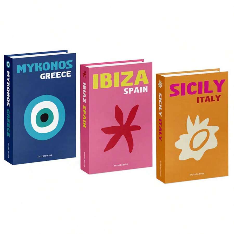 3 件套全新创意家居装饰、节日装饰、氛围道具、摄影、咖啡厅、酒店装饰、仿书