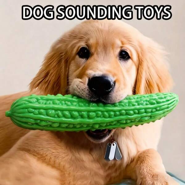 1pc Silicone Pet Toy, Animal Sound Toy For Teeth Cleaning And Training, Pet Chew Toy, Teeth Grinding And Cleaning, Boredom Relief, Plastic/Liquid Silicone Material, Soft, Elastic, Comfortable Touch And Durable, Easy To Clean, Stress Relief, Fun To Play. Designed As An Interesting Design, Soft Material