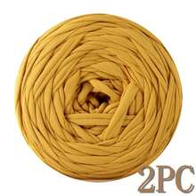 1/2pcs T-Shirt Yarn, Large 300g ± 20g T-Shirt Yarn Roll - 2cm Wide, Woven Fabric Knitted Yarn, Soft & Versatile For DIY Crafts, Used For Crocheting And Knitting Bags, Cushions, Dolls, Blankets, Slippers, Handicraft Crochet Projects, Available In Multiple Colors, Multicolor Yarn | Polyester Yarn | Acrylic Yarn | Crochet Yarn | Crafting Yarn | Vibrant Yarn Balls | Versatile Crafting Material, Knitting Accessories And Supplies