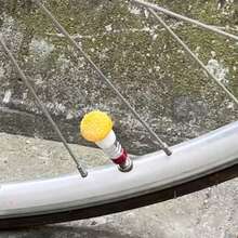 1PC Cute Mushroom Bicycle Valve Core Cover - Fun Bicycle Valve Core Cover, Universal Valve Core Converter Head, Suitable For Bicycle Tire Inflation Hole Protection Cover, Suitable As A Gift For Festivals