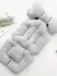 1pc Baby Stroller Seat Cushion, Infant Car Seat Pad, Thickened Cotton Mat