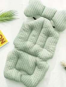 1pc Baby Stroller Seat Cushion, Infant Car Seat Pad, Thickened Cotton Mat