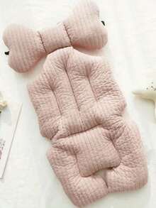 1pc Baby Stroller Seat Cushion, Infant Car Seat Pad, Thickened Cotton Mat