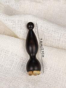 1 件紫檀角眼霜棒、面霜棒、莲子眼部按摩真檀香眼部穴位按摩放松眼部护理