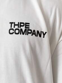 Oversized Company T-Shirt - Beis - Ver 5